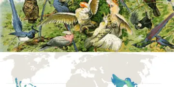 Where do parrots live