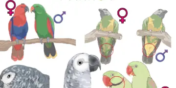 How to know the sex of a parrot