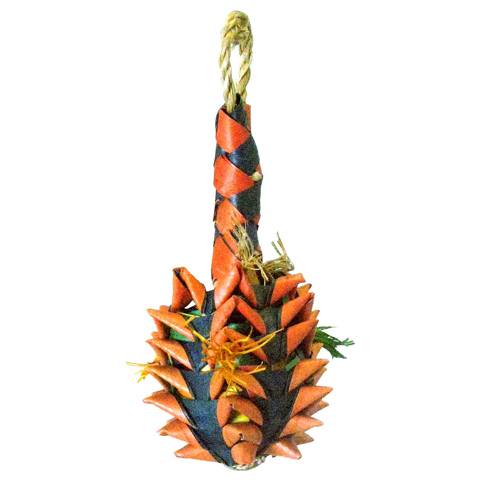 Planet-Pleasures-Pineapple-Foraging-Bird-Toy