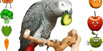 Fruits and vegetables for parakeets